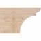 Ekena Millwork Yorktown Smooth Rafter Tail, Douglas Fir, 3 1/2"W x 12"H x 18"L RFT04X12X18YOR00SDF - alternate 2